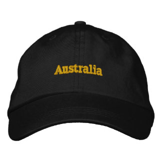 Brodée Australie Casquette Réglable Personnalisée