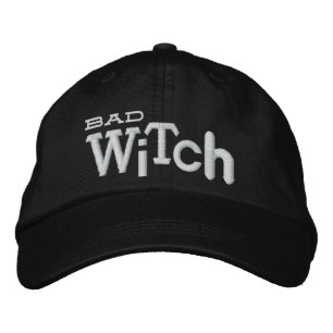 Brodée BAD WITCH Style Eclectique Halloween Casquette bro