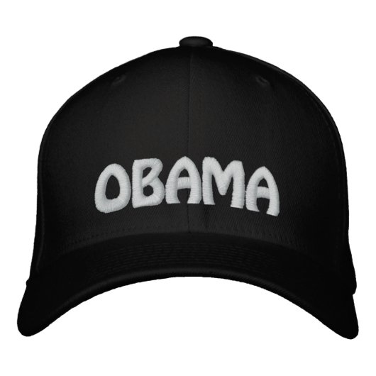 Brodée Barack Obama, le Casquette brodé (Devant)