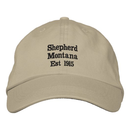 Brodée Berger Montana Casquette (Devant)