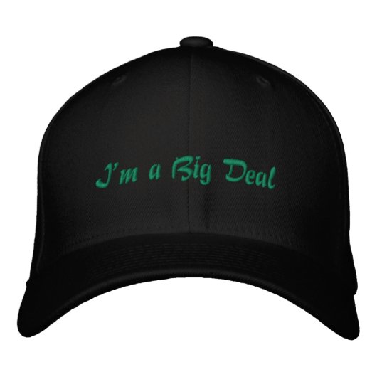 Brodée Big Deal - Casquette de baseball (Devant)