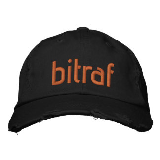 Brodée Bitraf - casquette brodert