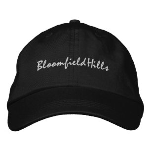 Brodée Bloomfield Hills Michigan Casquette de baseball br