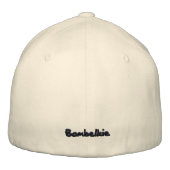 Brodée Bombelkie brodé Casquette de base en laine flexibl (Dos)
