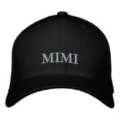 Brodée Bon cadeau ! Casquette brodé Mimi (Devant)
