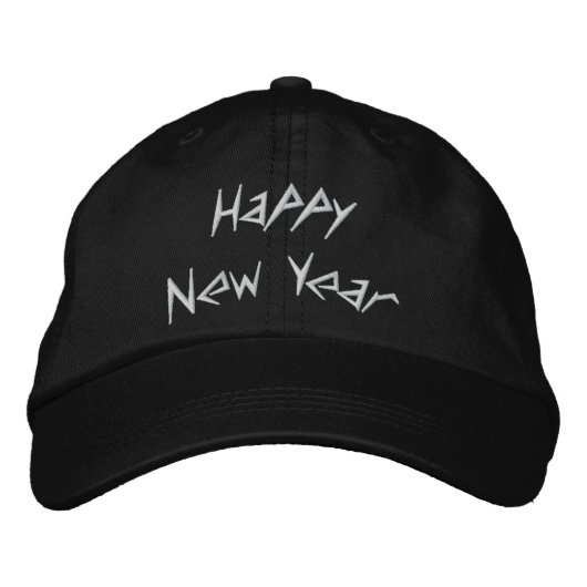 Brodée Bonne année Casquette brodé (Devant)