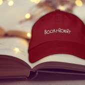 Brodée Booktrovert Brodé Twill Casquette