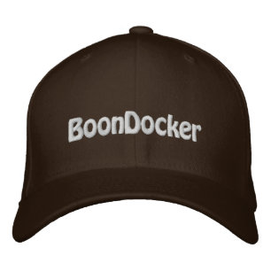 Brodée "BoonDocker" FlexFit Brown Sledders.com Casquette