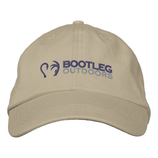 Brodée Bootleg Outdoors, casquette réglable (Devant)