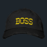 Brodée "Boss Life" Casquette brodé<br><div class="desc">Faites une déclaration avec notre Casquette brodé "Boss Life" élégant et confortable. Ce casquette est parfait pour tous ceux qui veulent montrer leur attitude de patron et prendre le monde. Doté des mots "Boss Life" brodés en caractères gras sur le devant, ce casquette est un must-have pour quiconque veut faire...</div>