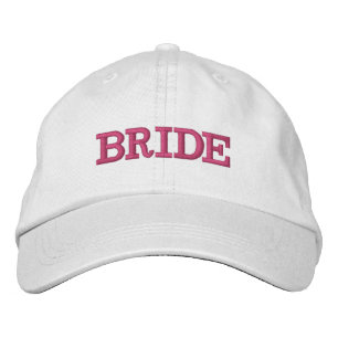 BRODÉE BRIDE BACHELORETTE CASQUETTE DE BASEBALL