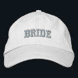 Brodée Bride Casquette de baseball, Design moderne<br><div class="desc">Bride Casquette de baseball,  Design moderne</div>