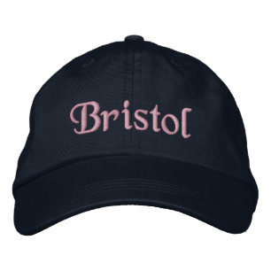Brodée Bristol brodé Casquette de baseball Casquette ros