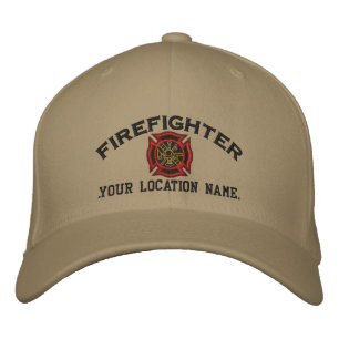 Brodée Broderie personnalisée Casquette de pompier