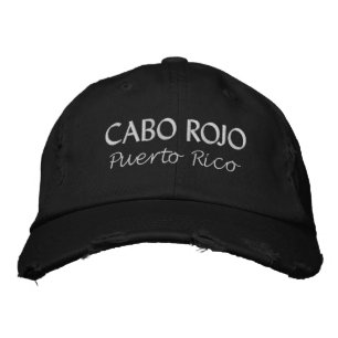 Brodée Cabo Rojo Porto Rico Casquette de baseball brodé