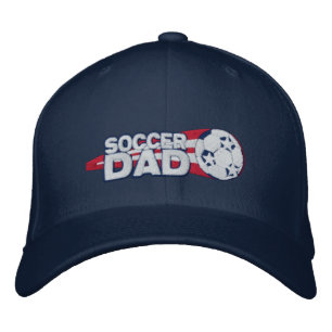 Brodée Cadeau Casquette brodé Père de football