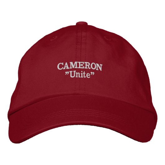 Brodée Cameron Clan Motto Casquette brodé (Devant)