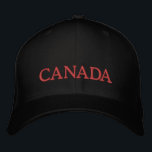 Brodée CANADA casquette brodé<br><div class="desc">Casquette brodé du Canada</div>