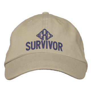 Brodée Cancer colorectal Survivant Casquette