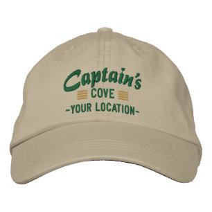 Brodée Capitaine COVE Personnalisez-le casquette brodé