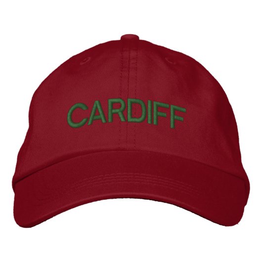 Brodée Cardiff Casquette (Devant)