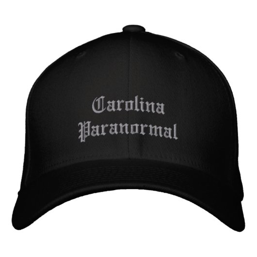 Brodée Carolina Paranormal - Casquette (Devant)