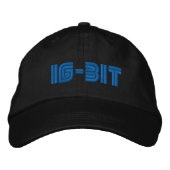 Brodée casquette 16 bits (Devant)