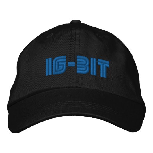 Brodée casquette 16 bits (Devant)