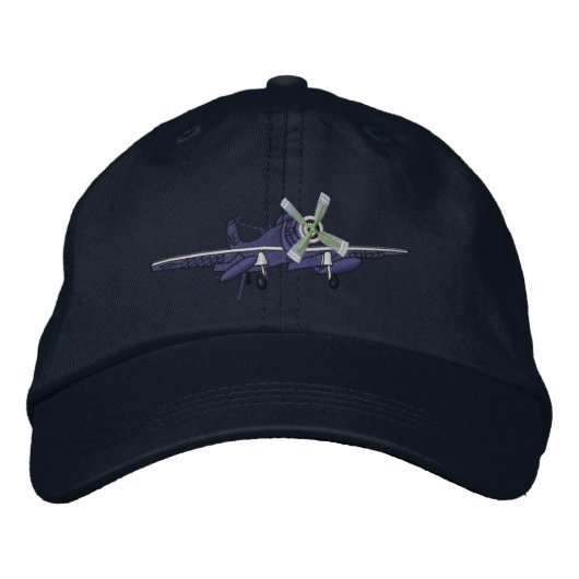 Brodée CASQUETTE AD Skyraider (Devant)