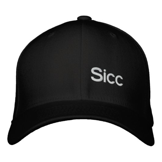 Brodée Casquette adapté Company de Sicc Surfing (Devant)