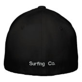 Brodée Casquette adapté Company de Sicc Surfing (Dos)