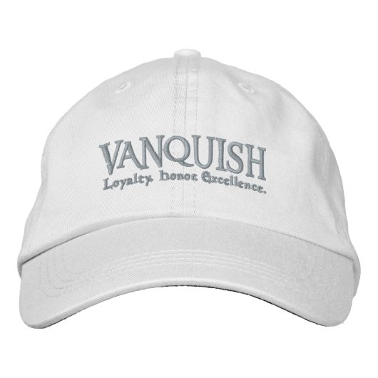 Brodée Casquette ajustable à broderie VNQ (Devant)