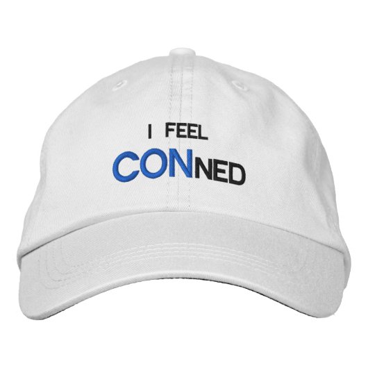 Brodée Casquette ajustable personnalisé (Devant)