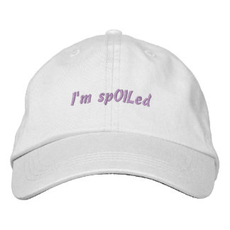 Brodée Casquette ajustable personnalisé