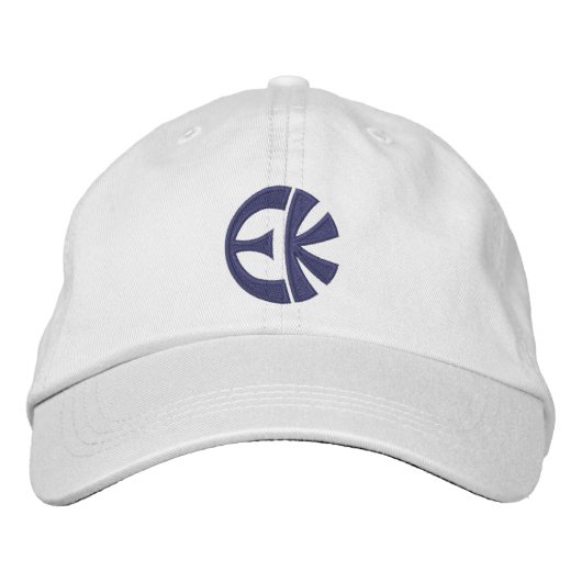 Brodée CASQUETTE ajustable personnalisé ECK (Devant)