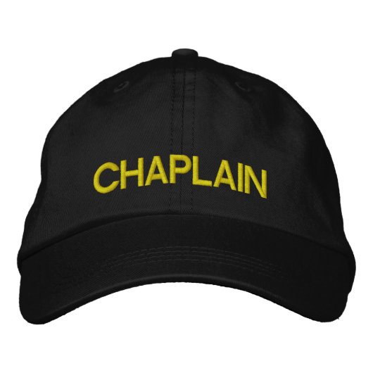 Brodée CASQUETTE ajustable pour les aumôniers (Devant)
