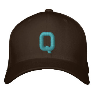 Brodée Casquette ajustable Q monogramme