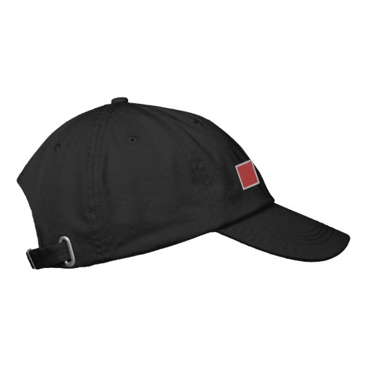 Brodée CASQUETTE ajustable TD1 (Droite)