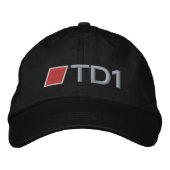 Brodée CASQUETTE ajustable TD1 (Devant)