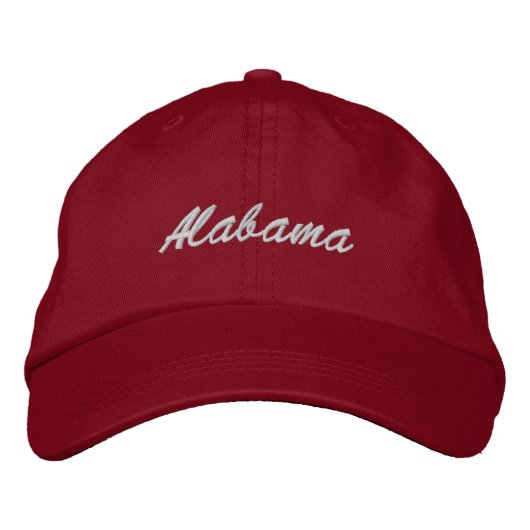Brodée Casquette Alabama (Devant)