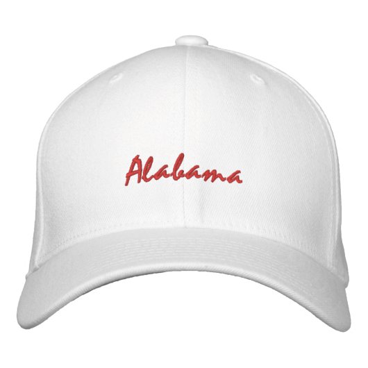 Brodée Casquette Alabama (Devant)
