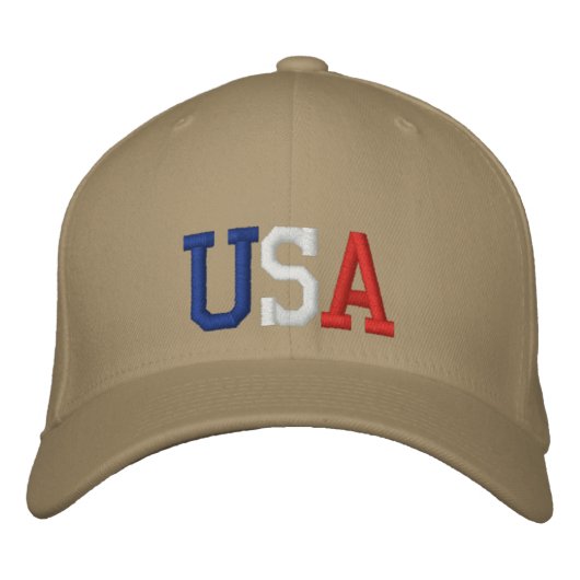 Brodée CASQUETTE américain brodé (Devant)