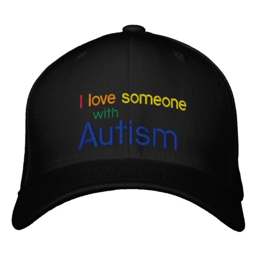 Brodée Casquette Autisme Canvas (Devant)