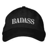 BRODÉE CASQUETTE BADASS EMBROIDÉE (Devant)