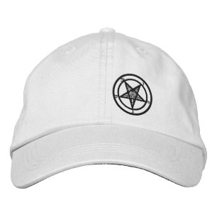 Brodée Casquette Baphomet