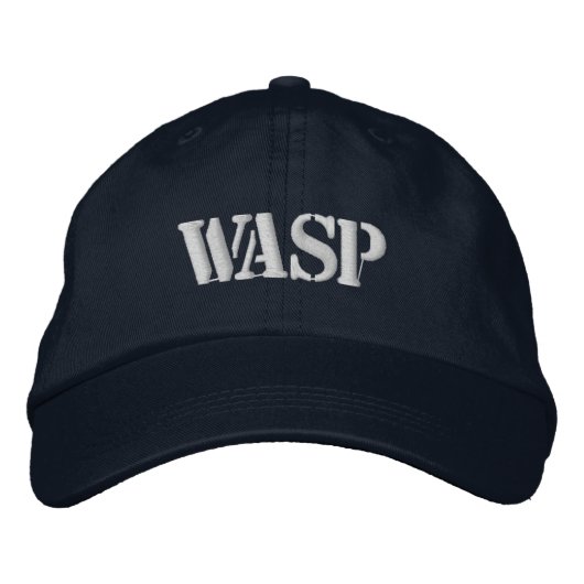 Brodée Casquette BASEBALL WASP EMBROIDEE (Devant)