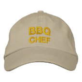 Brodée Casquette BBQ CHEF (Devant)