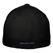 Brodée Casquette blanc Zeta (Dos)