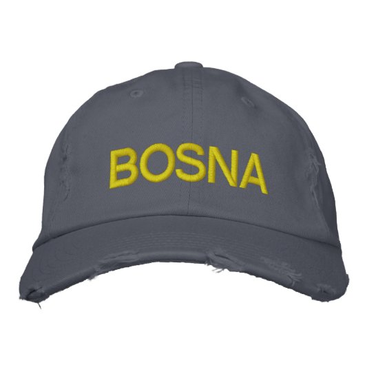 Brodée Casquette BOSNA (Devant)