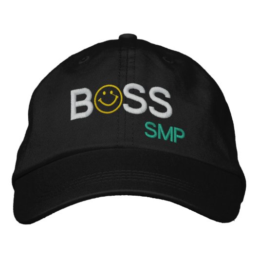 Brodée CASQUETTE BOSS par SRF (Devant)